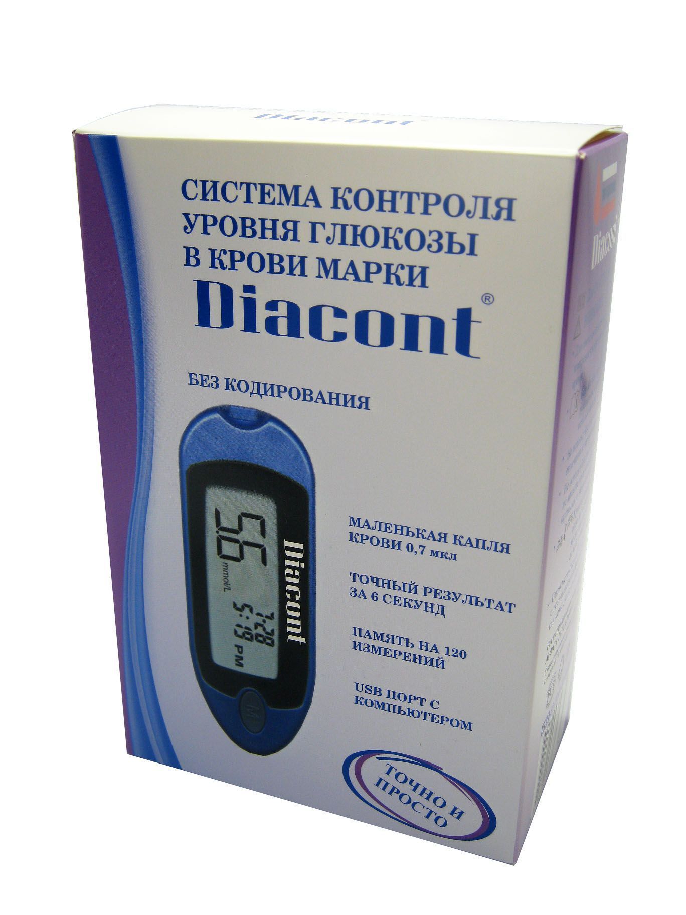 Глюкометр Диаконт Компакт