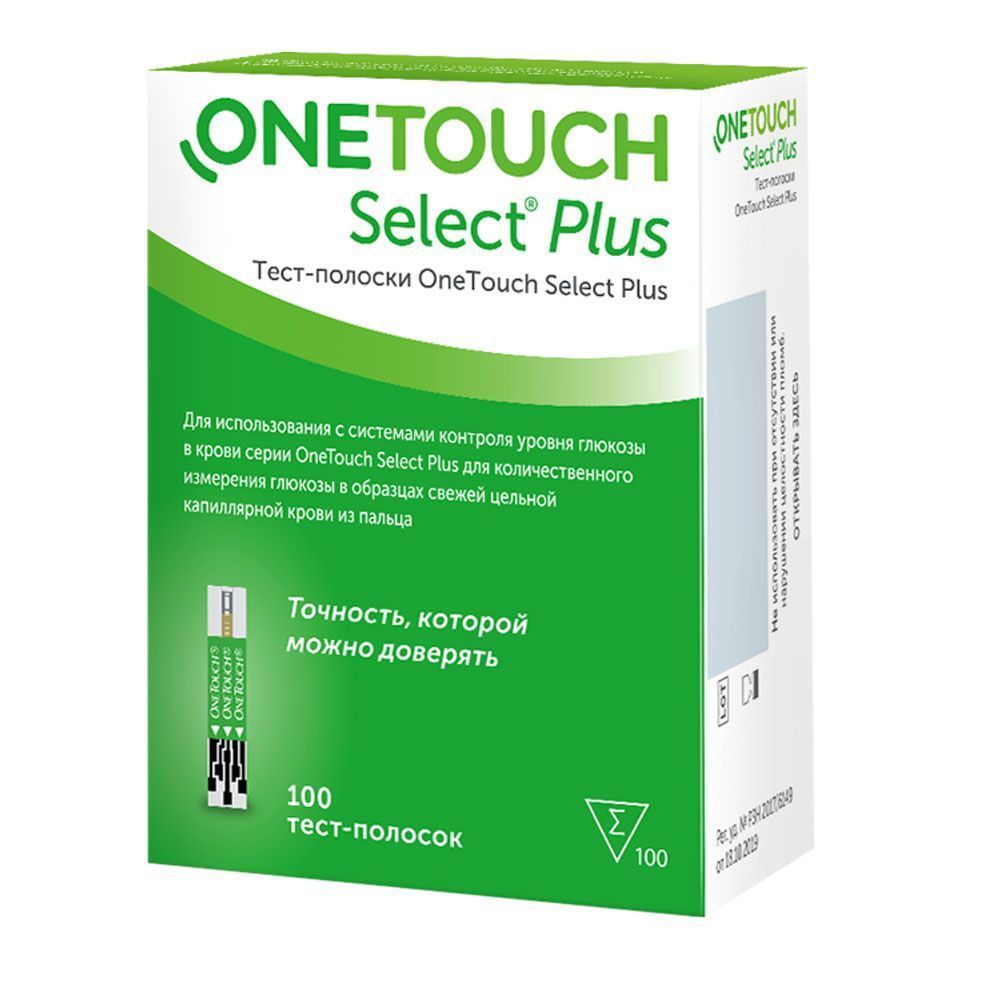 Onetouch plus тест полоски